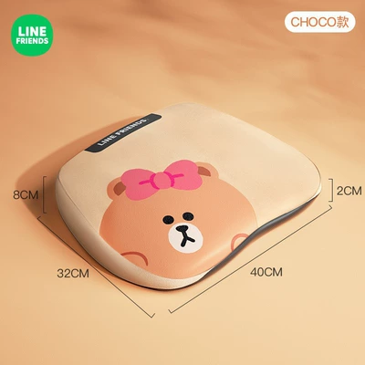 Brown Car Booster Seat Cushion, Suitable for All Seasons, for Short Women, Driver's Seat, In-Car Driving Learning Cushion (Cool pad) - height-increased-by-8cm-qiu-ke-style