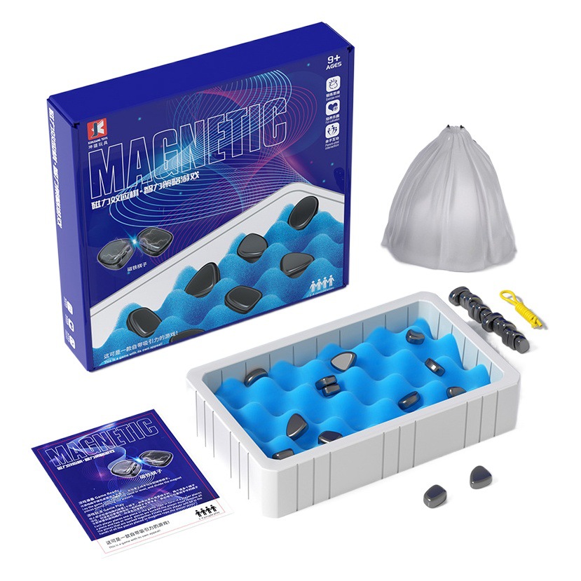 【Selección Cuidadosa】Juego de Ajedrez Magnético para Niños, Juego Interactivo para Padres e Hijos, Ajedrez Magnético de Batalla de Escritorio, Juguete Educativo al por Mayor