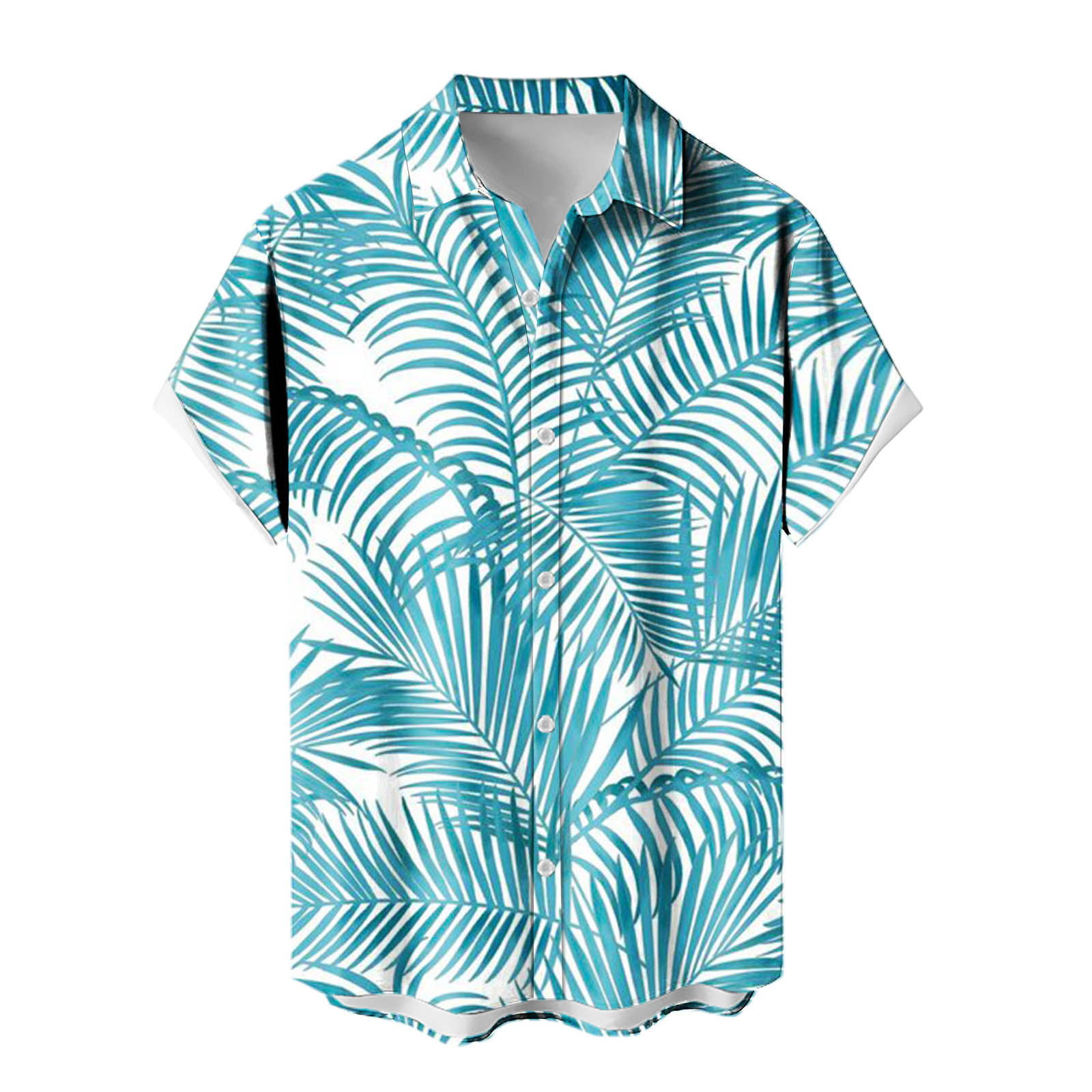 2024 venta caliente para hombres nueva camisa de manga corta Hawaii Holiday Series Camisa casual de todo fósforo con estampado 3D para hombres