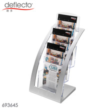 美國迪多廠家直銷 A6三層目錄架雜志宣傳架 桌面促銷架 現貨