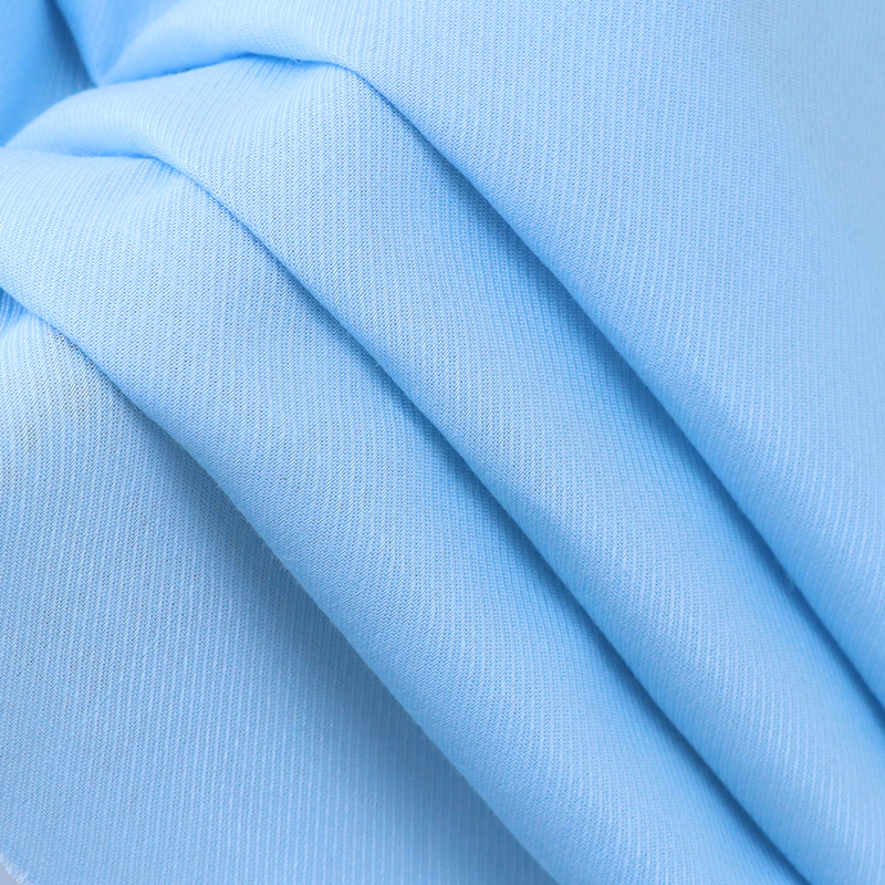 Tela de viscosa de lino 60 sarga tela de viscosa de lino largo coche teñido de lino viscosa primavera y verano moda vestido de tela