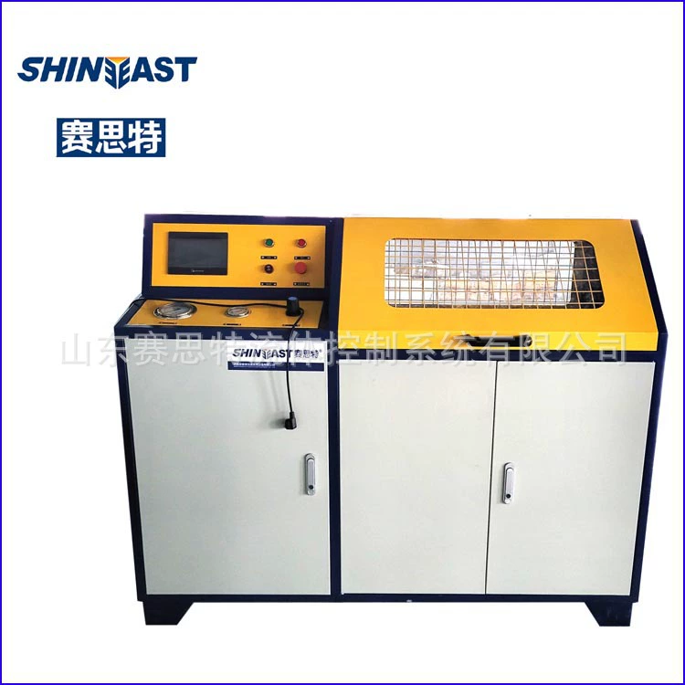 Сварочная алюминиевая трубка, устойчивая к давлению взрывозащищенная испытательная машина, оборудование для обнаружения интенсивности плоской трубы из алюминиевой трубы, стенд для испытания на трубопровод