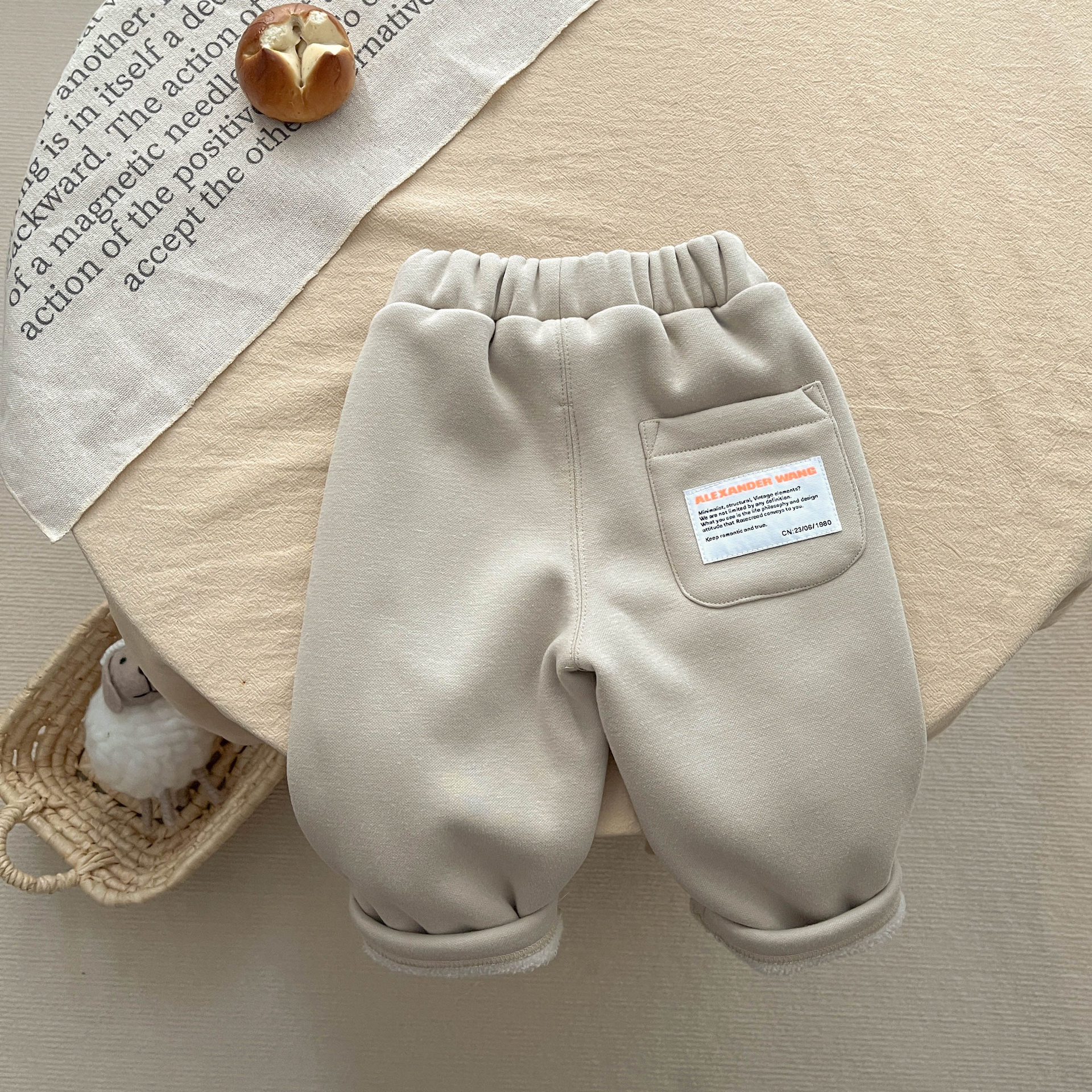 Pantalones de Chándal Térmicos para Niño con Forro Engrosado para Invierno image 10