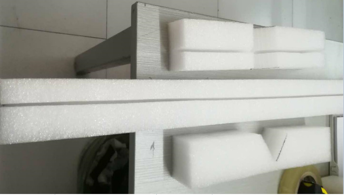 厂家供应白色珍珠棉黑色珍珠棉卡槽泡沫/汽车零部件卡槽珍珠棉