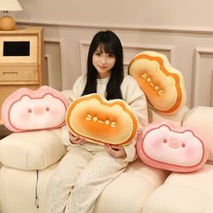 Ins風チーズ熟したかわいい柔らかい萌えパン抱き枕ソファー寝室の女の子が寝ている窓畳枕