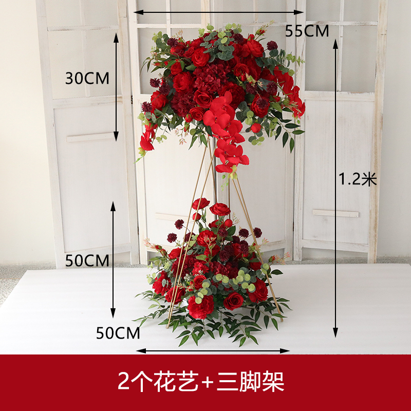 新商品の花芸がオープンした花かごの花球は客を迎えます。|undefined