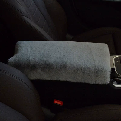 Autumn and Winter Car Armrest Box Armrest box - gray-rectangle