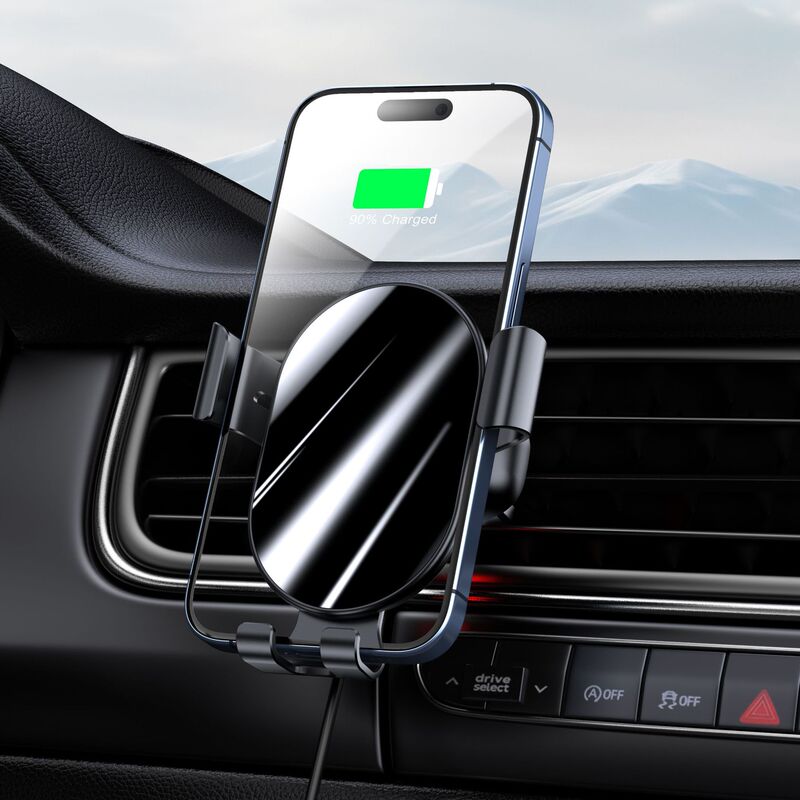 コストパフォーマンスの高い重力式カーマウントワイヤレス充電器は、市場のほとんどのエアベントに適しています。|undefined