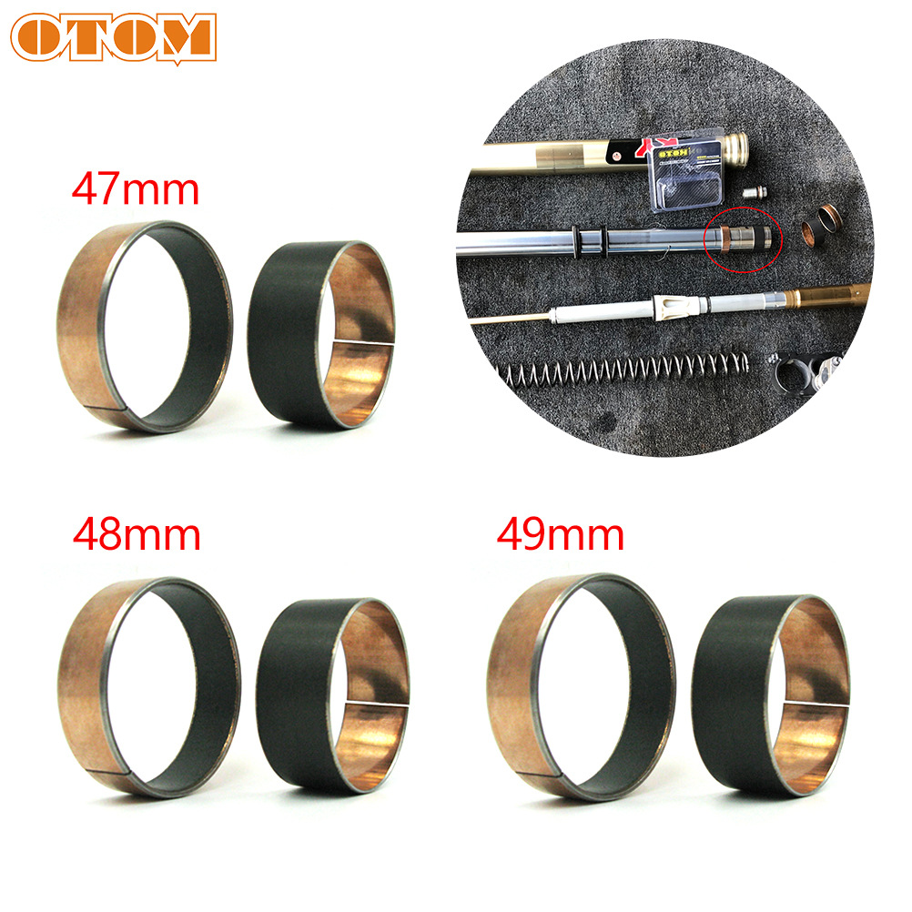 Suitable for Showa/Kyb/Wp Front Shock Absorber Slip Sleeve, Self-Lubricating Bearing Maintenance Bushing, Fast Zhenglin Shock Absorber