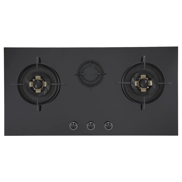 Оптовая продажа с фабрики трехглазая газовая плита газовая плита, встроенная в бытовую сжиженную газовую плиту B820