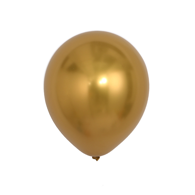 新款纯色简约乳胶气球婚礼生日气球公司庆典派对布置镭射硅胶气球详情3