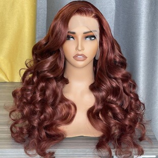 Դ�^���S�t��ɫReddish Brown High-temperature  Hair Wig�ٰl