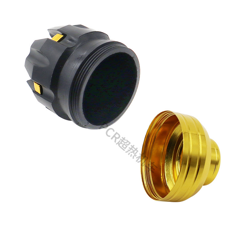 Accesorios de modificación de la motocicleta becerro coche eléctrico plástico estrella horquilla delantera Copa motocicleta eléctrica Amortiguador delantero CNC aleación de aluminio taza resistente a la caída