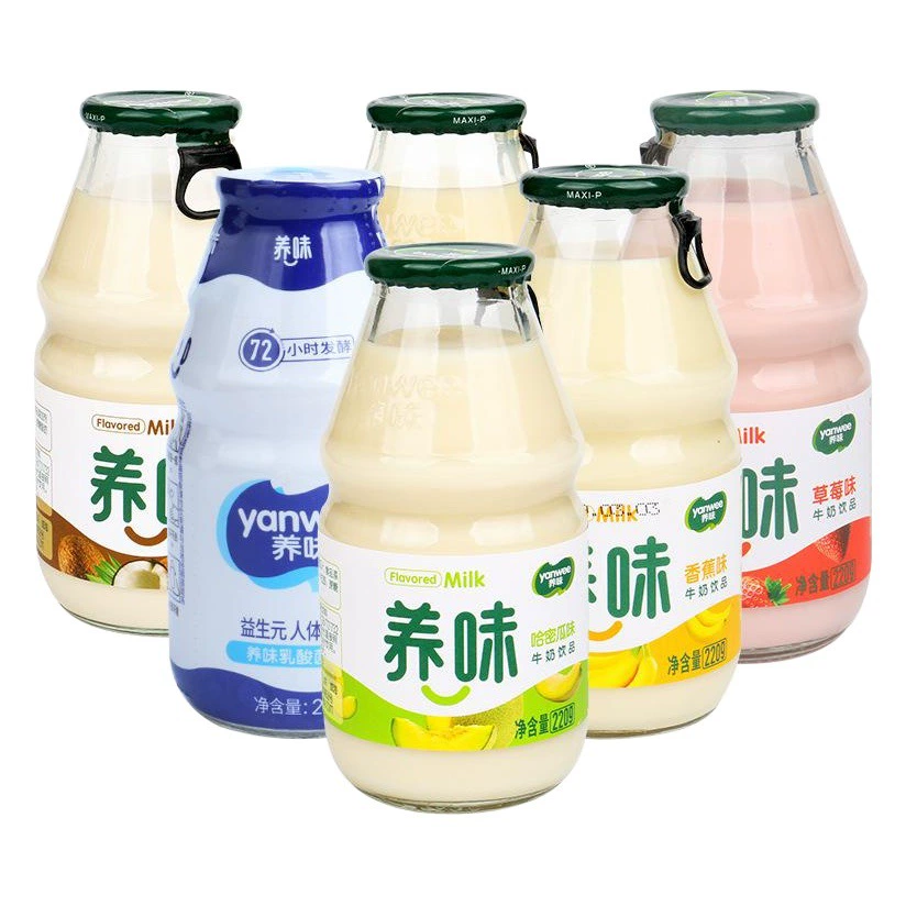 Yangwei Молоко Клубника Банан Сеть Знаменитости Напиток Студент Завтрак Йогурт Бутилированный Молочнокислые Бактерии