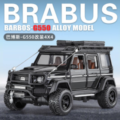 1:32バボスG550改造版4*4合金音光回力シミュレーション自動車模型児童玩具車