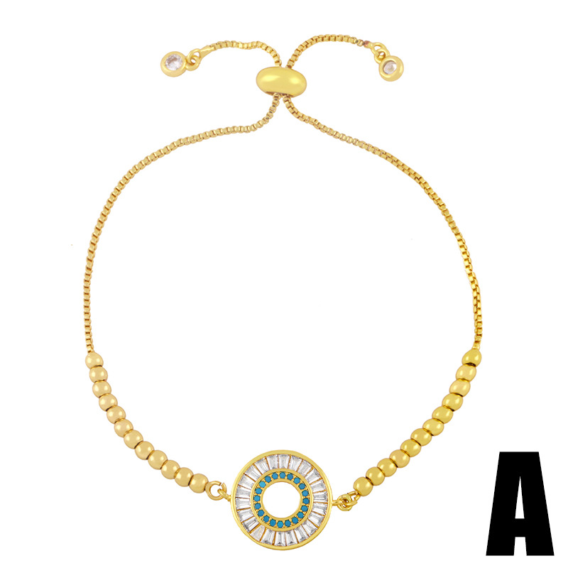 الجملة مجوهرات البوهيمي اللون الزركون فراشة النحاس سوار Nihaojewelry display picture 3