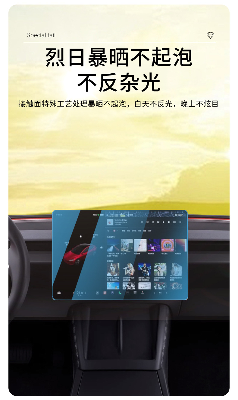 Suitable for 25 New Versions of Tesla Model Y Full Car Accessories Central Control Seat Storage Box Sunshade Hooks