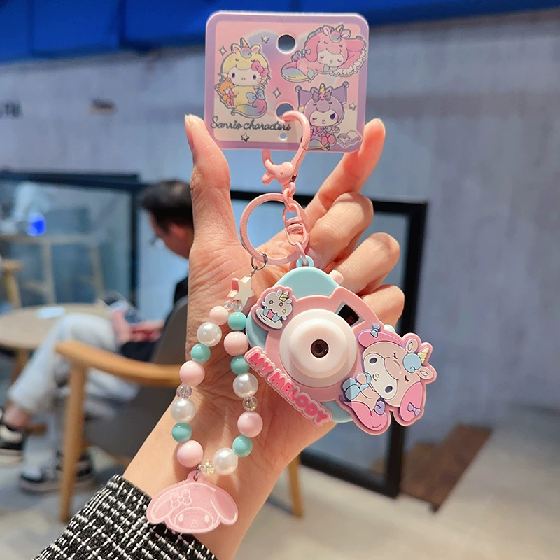 Плюшевый брелок Sanrio Hello Kitty, оригинал, мягкая подвеска 11×7.5 см, коллекционный талисман