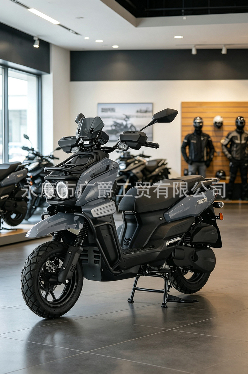 Cross-Border Export Tank Tank Road Boss Scooter 150Cc Fuel Vehicle Dual Adult Off-Road Source Factory