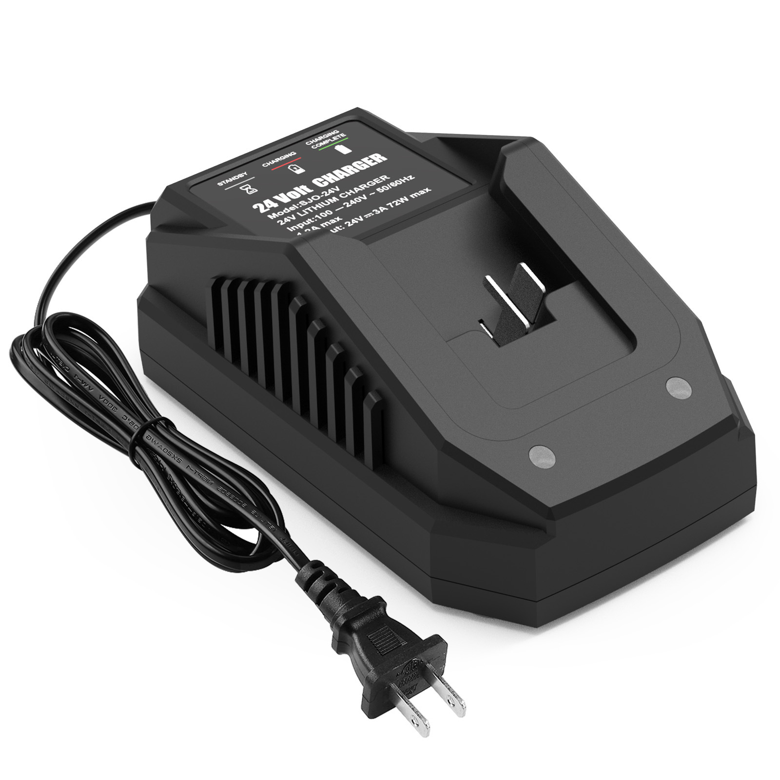 SNOW JOE 24V qor o'chirish mashinasining batareyasi charger litiy batareya charger