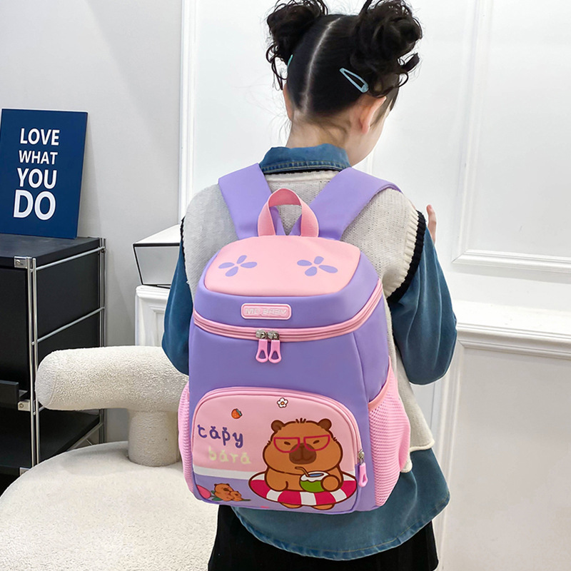 Mochila de niños de dibujos animados lindas niñas mochila de jardín de infantes mochila de niños transpirable mochila de niñas
