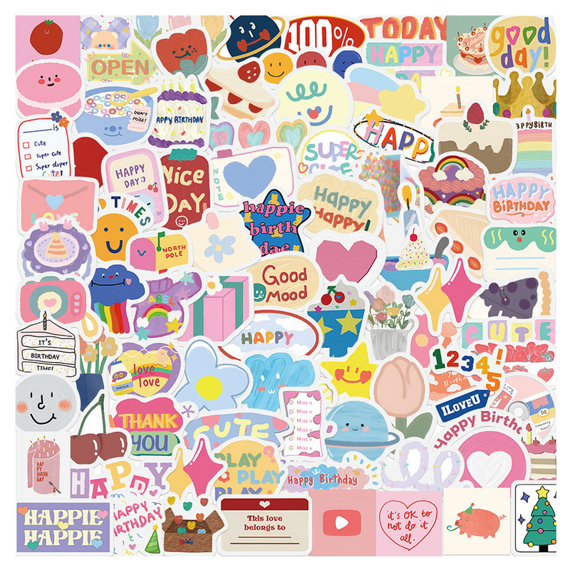 90 pieces Amazon birthday stickers waterproof cartoon ins style party decoration mobile phone computer happy birthday stickers 90 pieces Amazon birthday stickers waterproof cartoon ins style party decoration mobile phone computer happy birthday stickers