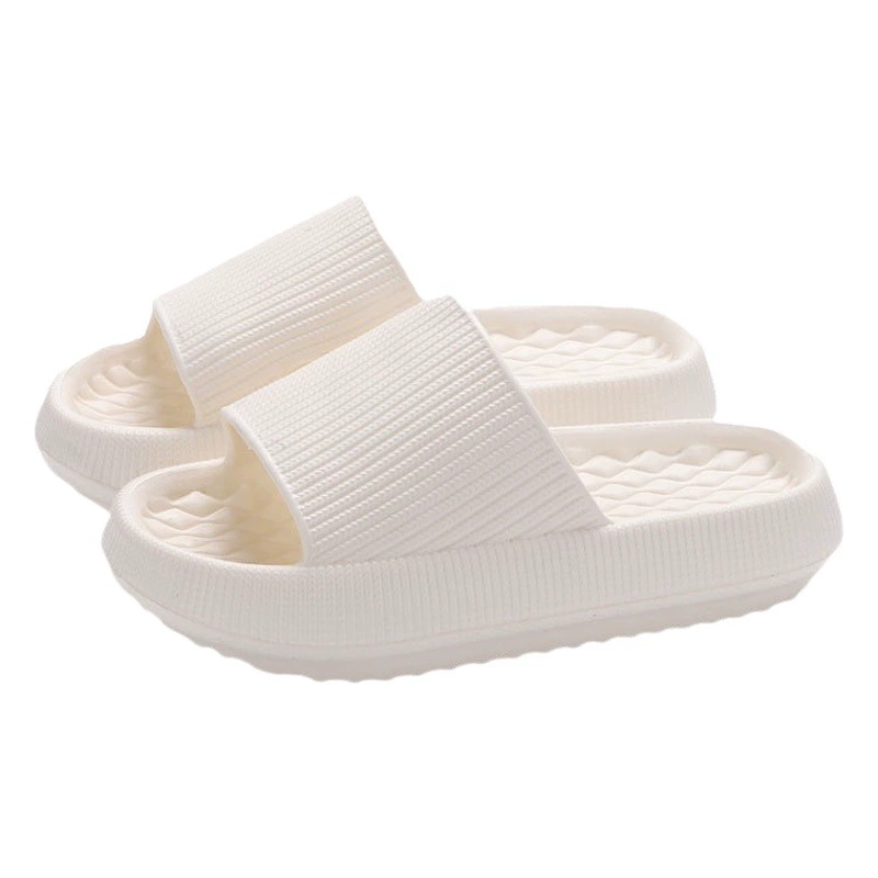 2024 новые трансграничные тапочки с толстой подошвой женские летние домашние холодные тапочки