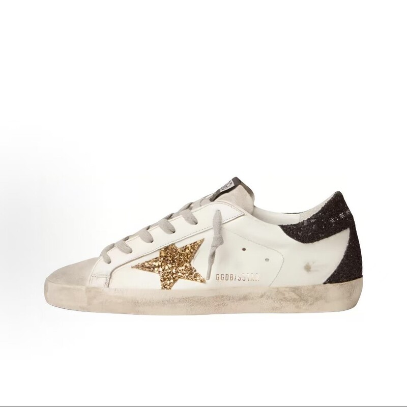 Gg Classic Versatile Korean Vintage Star Shoes for Men and Women, Genuine Leather Retro Low-Top Sneakers, Fashionable Casual Shoes