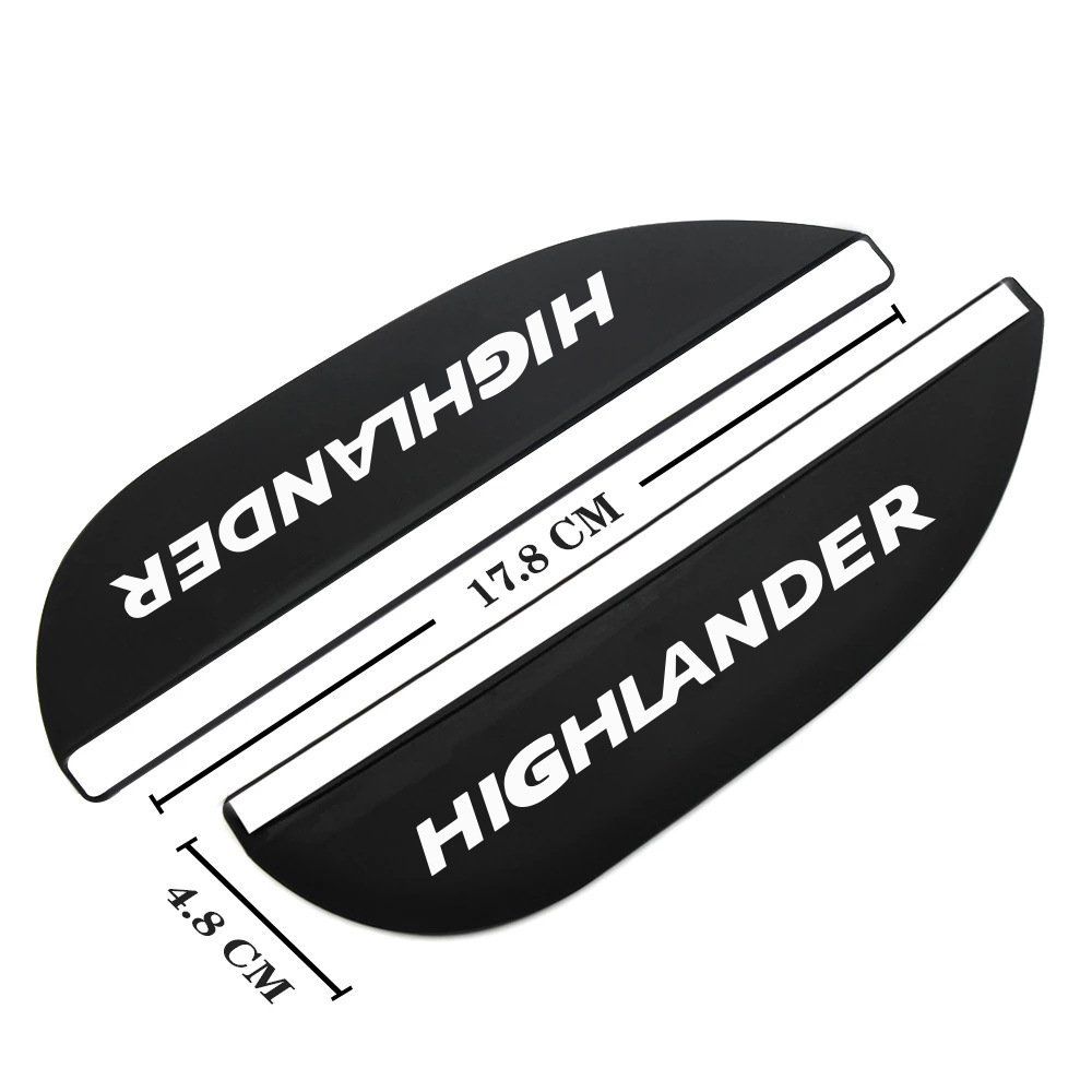 Rearview mirror rainproof sticker, Toyota Toyota TOYOTA AYGO - toyota-9-highlander