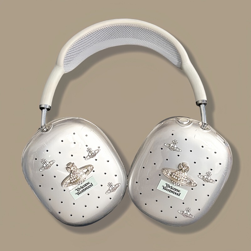 アニメ透明適用アップルAirPods Maxヘッドセットbluetoothヘッドセット保護カバーソフトケースかわいいシンプル|undefined
