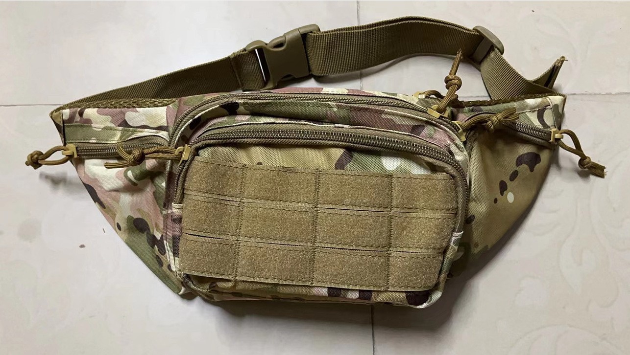 Bolsa de cintura tática militar para desporto e corrida_voghion.com