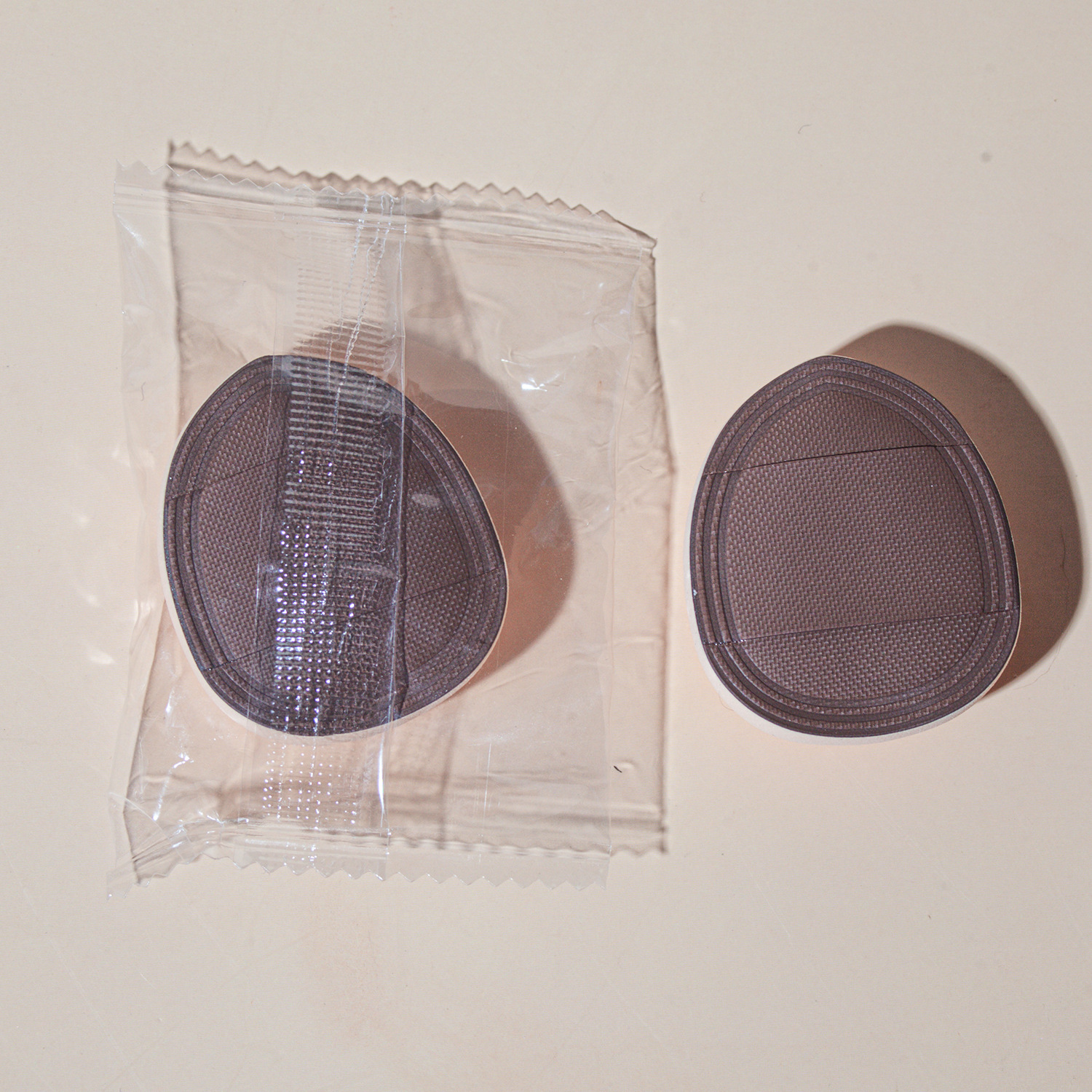 Dedo marshmallow pulgar polvo mini almohadilla de aire polvo de base líquido especial almohadilla de aire esponja seca y húmeda almohadilla de aire de doble uso