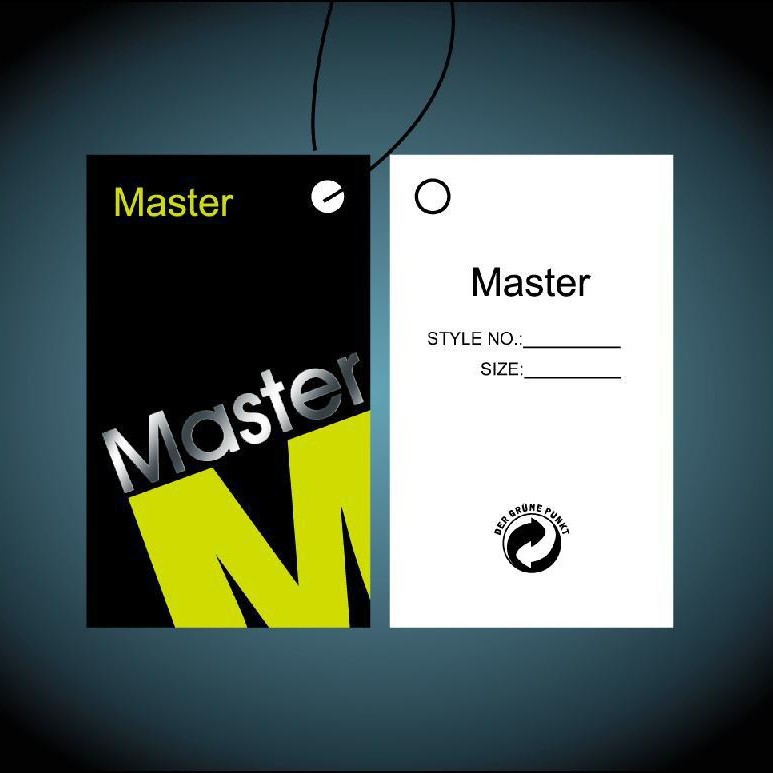 阿里巴巴诚信保障企业根据客户要求大批量做双面印刷服装吊牌