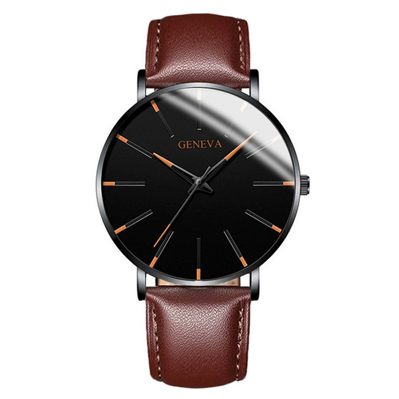 Men's Swiss‑Style Watch, Quartz Movement, 42 mm Dial, Metal Bracelet (230 mm)
