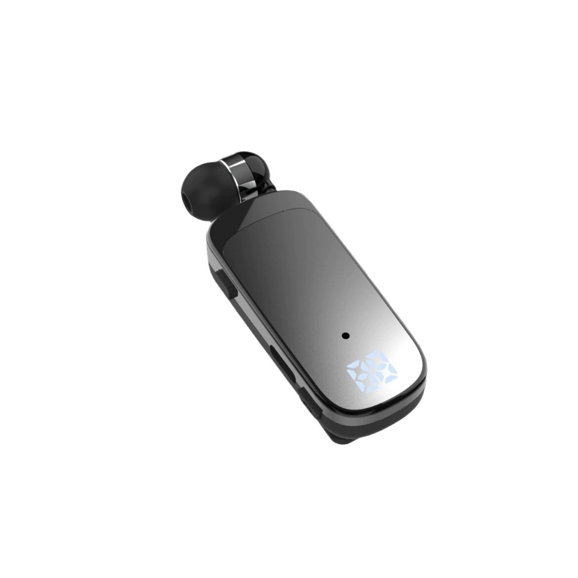 K65 стиль клип-on выдвижной проводной Bluetooth наушник внутриканальный цифровой дисплей долговечный бизнес одиночный ухо