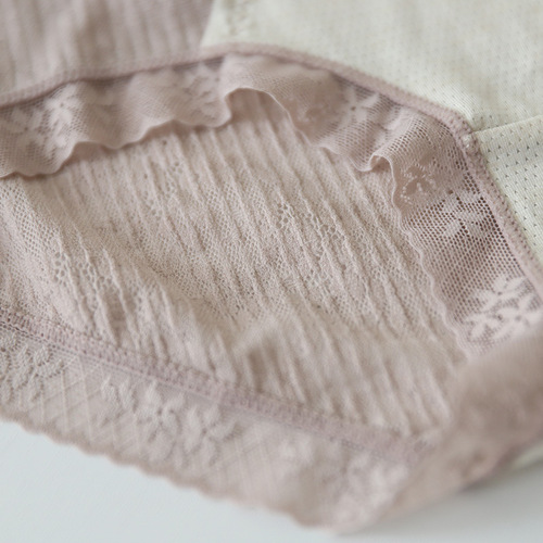 Independent bag] Autumn and winter new internet celebrity model small waist and belly control sexy lace high waist underwear silk crotch large size