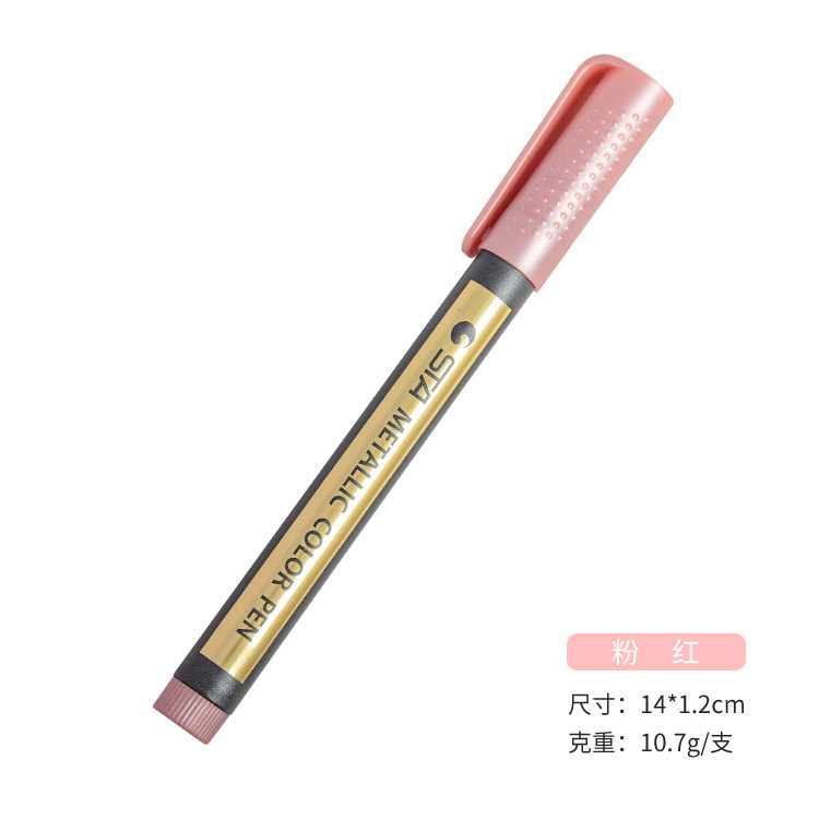 STA sta8151 marcador de metal pluma de pintura 6551 de espesor graffiti pluma una caja de 10 unidades de ancho de línea 2mm