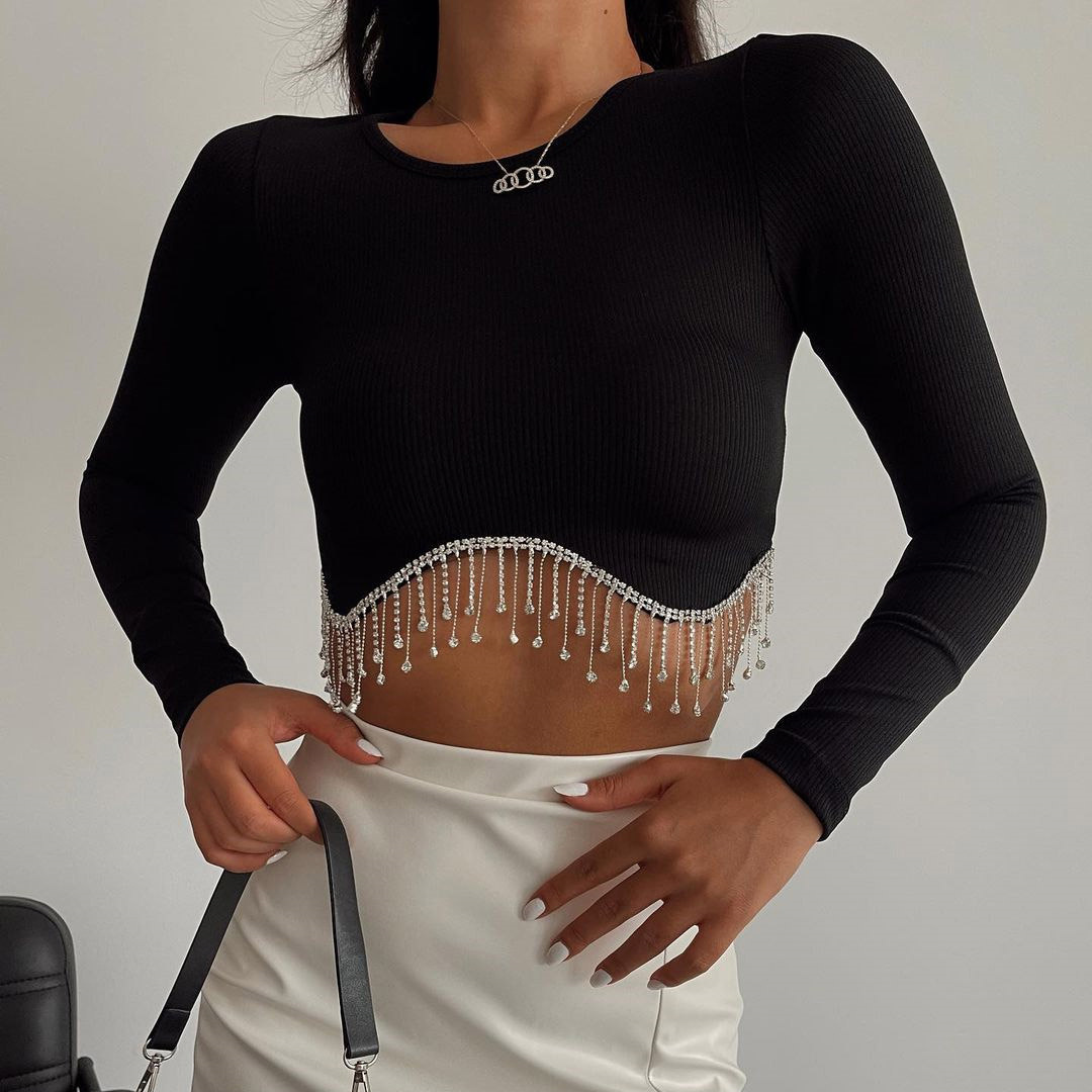 Chic long-sleeve top