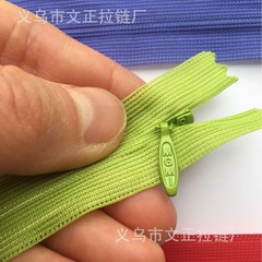 3番目に見えないジッパー彫刻mgmi/o.k/kt/ka楕円大プルタブ義烏工場