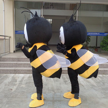動漫昆蟲布偶舞台活動表演行走裝扮笑臉小蜜蜂道具卡通人偶服裝衣