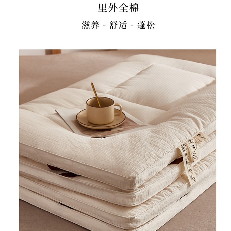 Class A Cotton Waffle Cotton Mattress All Cotton Children's Mattress Mattress Cover Household Bedroom Mattress Autumn