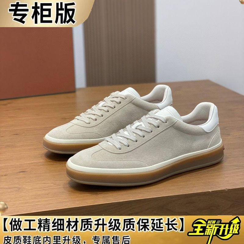 男板鞋简约小白鞋反绒皮复古德训鞋低帮系带硫化底潮鞋休闲单鞋|undefined