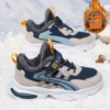 M6721 dark blue (winter velvet cotton shoes)