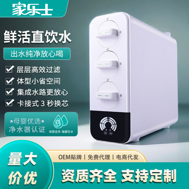 Kelox Water Purifier Household Kitchen Tap Water Filtration Direct Drinking Water Purifier Ro Reverse Osmosis Pure Water Machine for Drinking