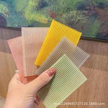 碎发贴夏季碎发神器美发贴片发帖粘贴无痕黑色万能贴沾发器发饰女