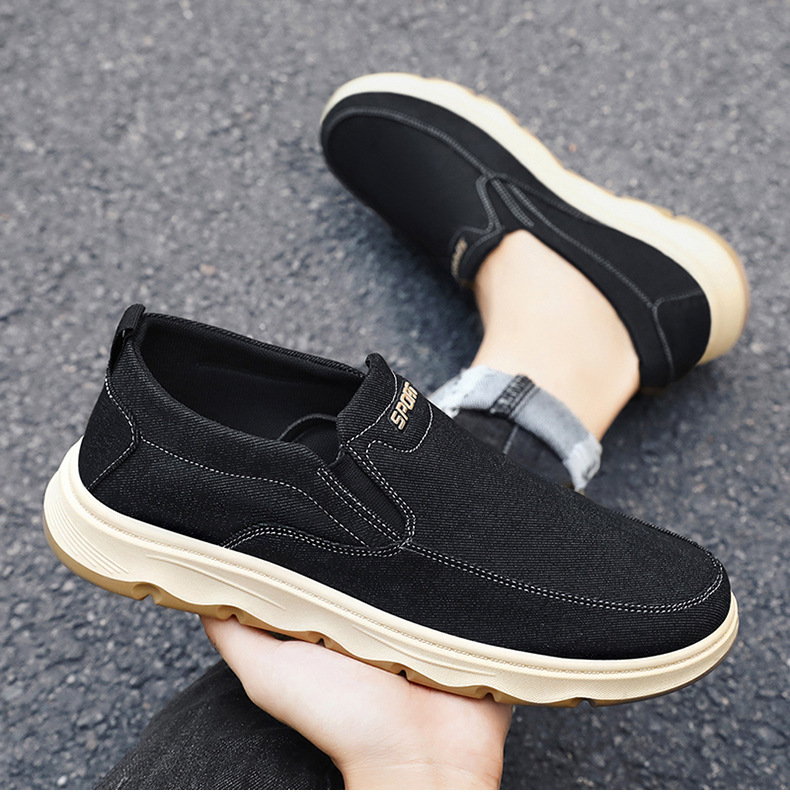 Shoes Men's New Single Shoes British Style Doudou Shoes Dad Shoes One Pedal Casual Sports Shoes_voghion.com