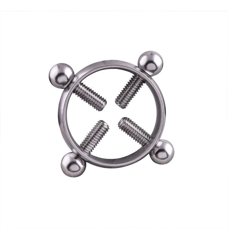 Pointed titanium steel lip stud product view