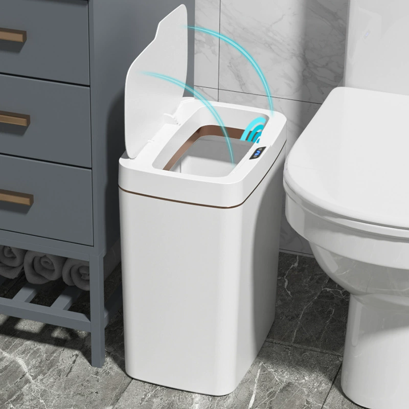Induction smart garbage can, big storage system
