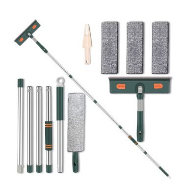 Transfronterizo nuevo artefacto de limpieza de vidrio hogar alargado empalme Barra de limpieza de ventanas limpiaparabrisas