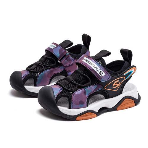 Habib Bear Children's Shoes  Summer New Baotou Sandals Boys Beach Shoes Refreshing Girls Sandals Manufacturer Shipping
